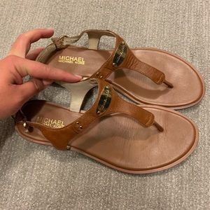Michael Kors T-Strap Sandals
